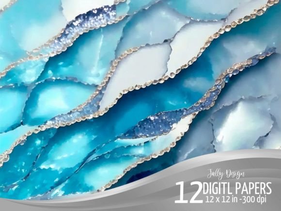 Blue Luxurious Backgrounds with Glitter: Elevate Your Digital Projects