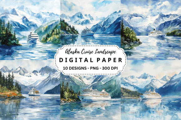 Capturing the Last Frontier: Alaska Cruise Landscape Backgrounds