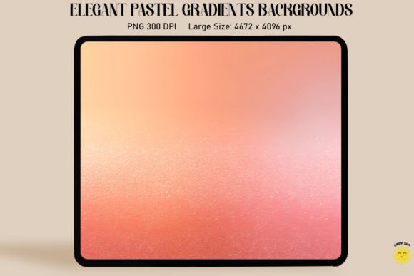 Embrace Warmth: The Allure of Coral Orange Pastel Gradients